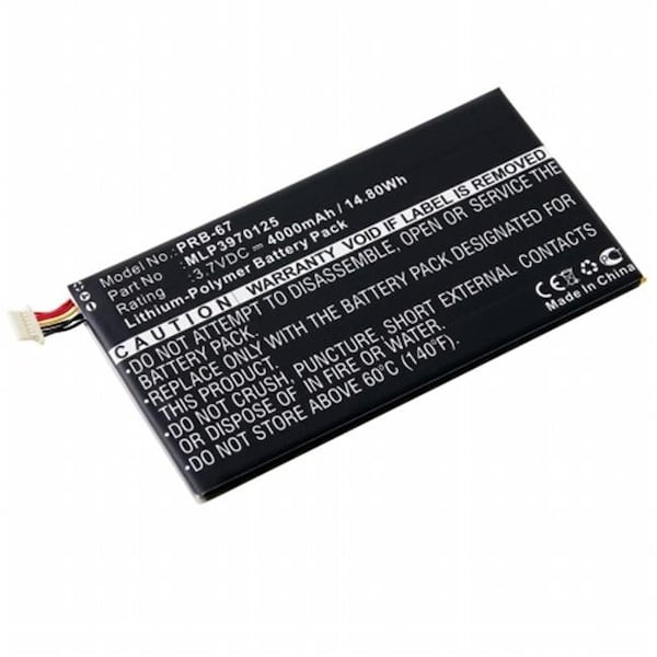 Dantona Dantona Industries PRB-67 Replacement Battery for Verizon MLP3970125 PRB-67 - main